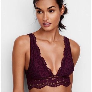 Victoria Secret Deep V Lace Bralette